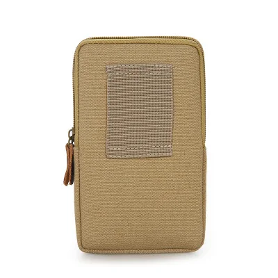 Новинка 2020 мужской кожаный чехол на ремне сумка для телефона кошелек плечо монет