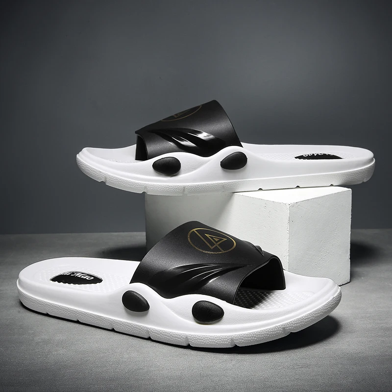 Шлепанцы мужские han edition новые ленивые летние модные трендовые в верхней одежде