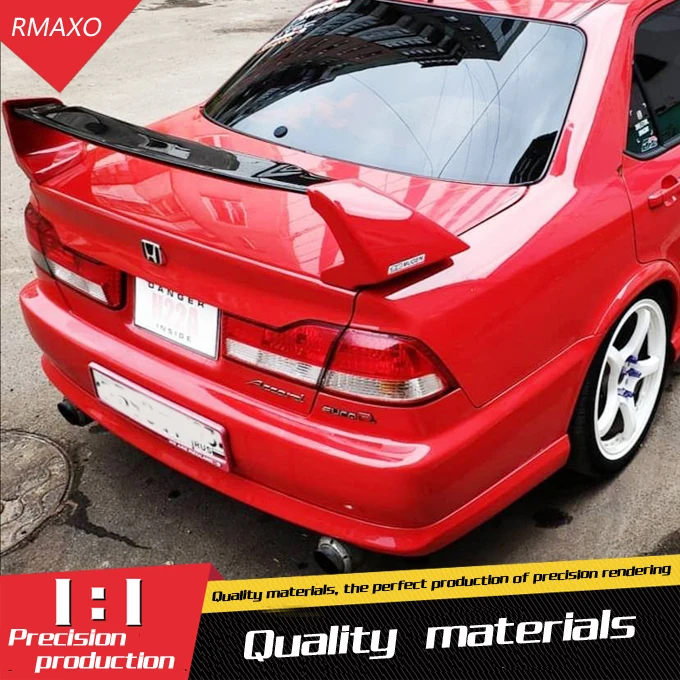 Для ACCORD спойлер 2000 2007 ABS Материал заднего крыла автомобиля Цвет задний для HONDA EURO