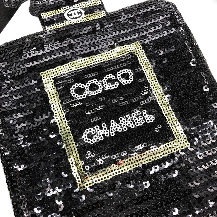 1 шт. Белый Черный CC флакон духов аппликация Одежда Вышивка патч ткань наклейка