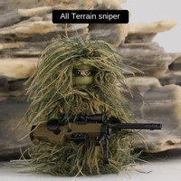 building blocks all terrain soldier sniper camouflage clothing assembled toys for children