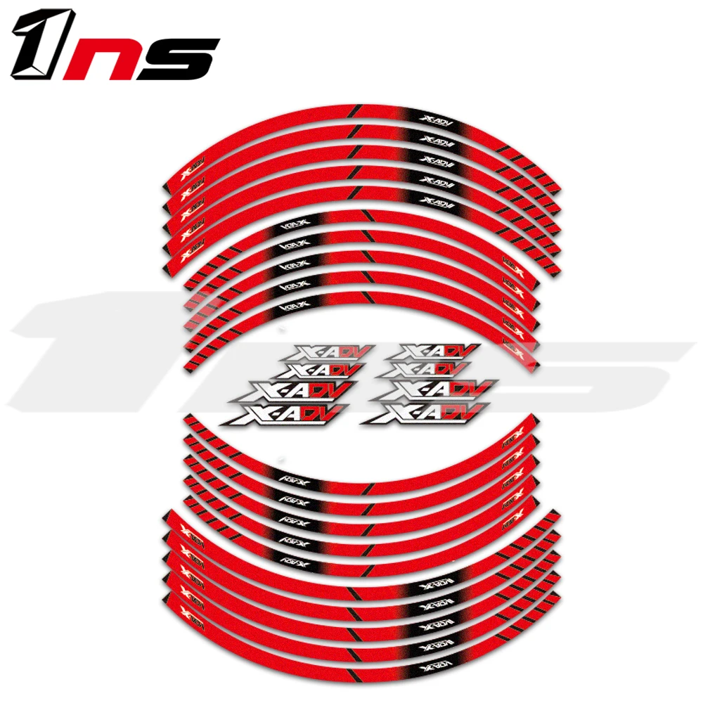 

Fits For Honda XADV750 XADV X-ADV 750 Motorcycle Wheels Modified Decals Color Hub Rims Reflective Waterproof Decorate Stickers