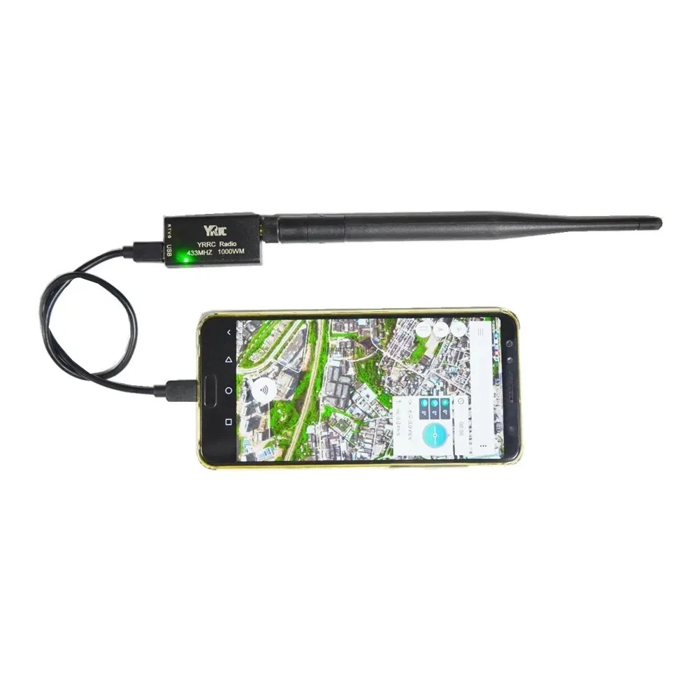 Radio 3DR de 433mhz, 433, 1000MW, telemetr&iacute;a de datos TTL y puerto USB, distancia de 2KM-3KM para Dron RC APM2.6 APM2.8 Pixhawk 2.4.8 Pixhack FPV-5