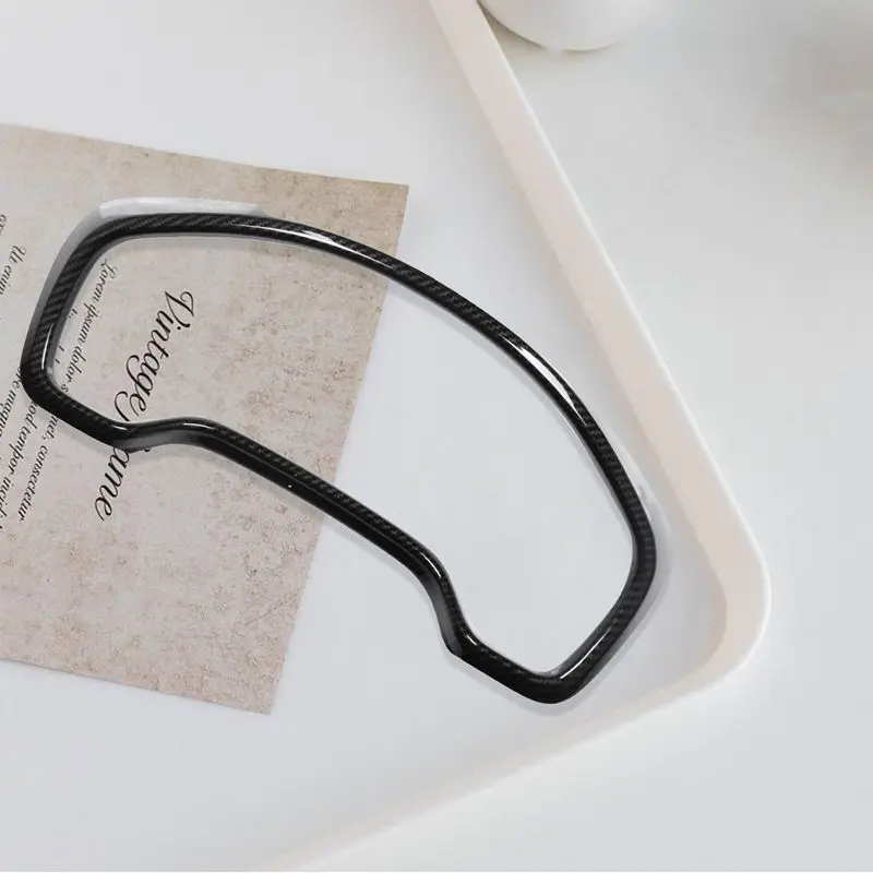 Автомобильный измеритель приборной панели из углеродного волокна декоративная