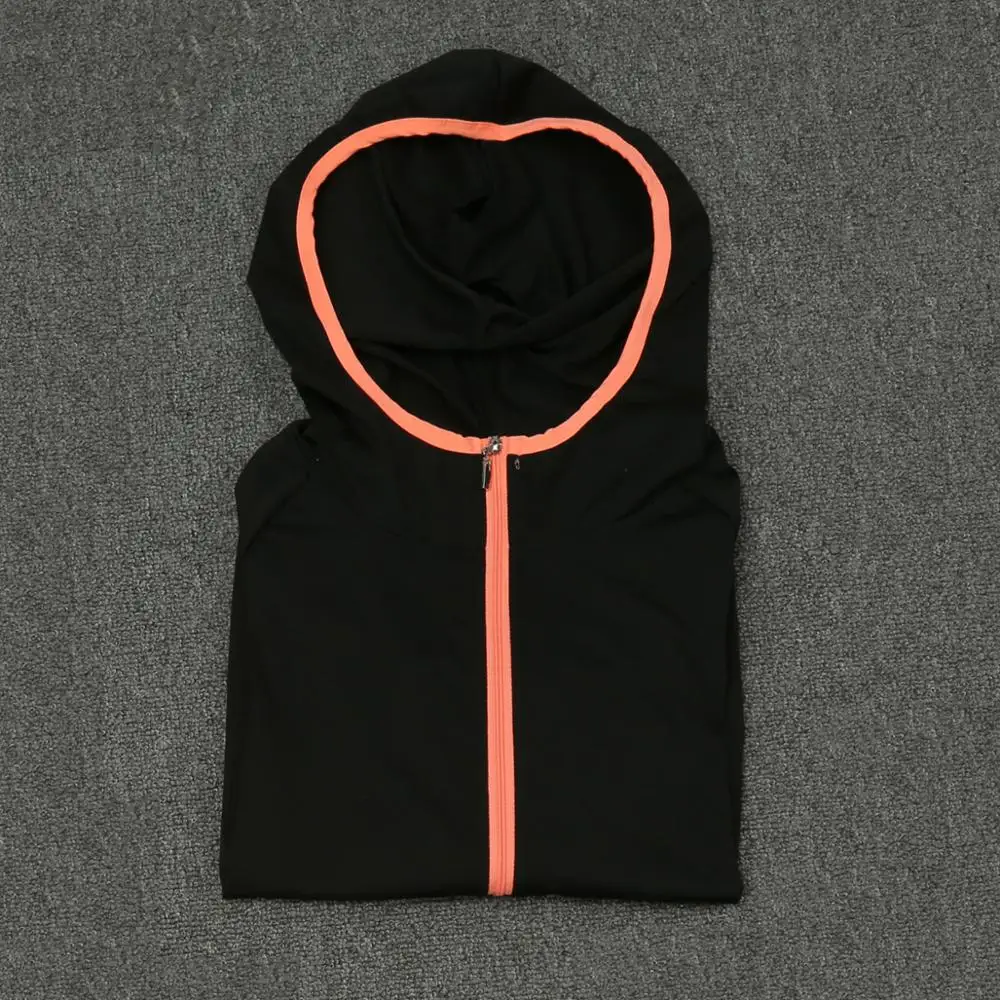 CB455 orange jacket Seperate Pad 3pcs Yoga Set Women's Running Fitness Jacket Sports Bra Wear Clothing Women Training Set Sport Pant Suit Tracksuit - Цвет: CB455 orange jacket
