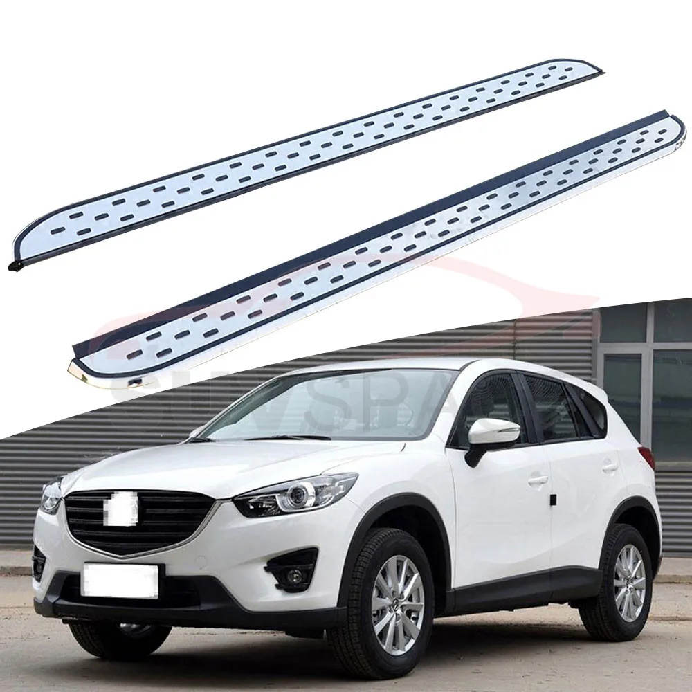 Боковой Шаг подходит для Mazda CX 5 2012 2016 Беговая доска nerf bar 2 шт. Левая Правая