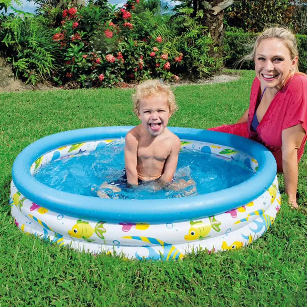

102 см надувной бассейн толстый детский бассейн летняя вечерние партия поставка большой семейный бассейн для детей взрослых