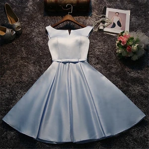 Bridesmaid Dresses White Short Satin Bride Wedding Party Toast Dress Gown Prom robe chinoise wedding dress ball gown dress Bridesmaid Dresses White Short Satin Bride Wedding Party Toast Dress Gown Prom robe chinoise wedding dress ball gown dress