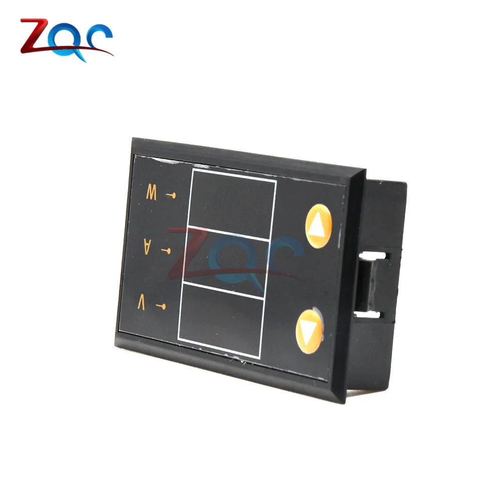 5 бит светодиодный цифровой вольтметр Амперметр измеритель мощности постоянного