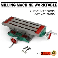 17 7 x 6 7 inch milling machine work table slide milling table working cross table machine for all drill stands