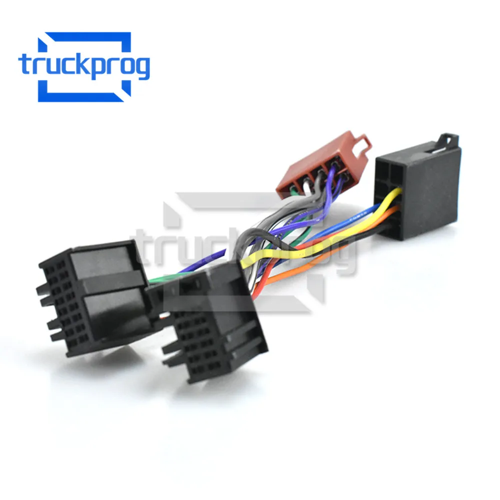 

TruckProg ISO Radio Adapter for BMW for CHEVROLET for OPEL GT Wiring Harness Connector