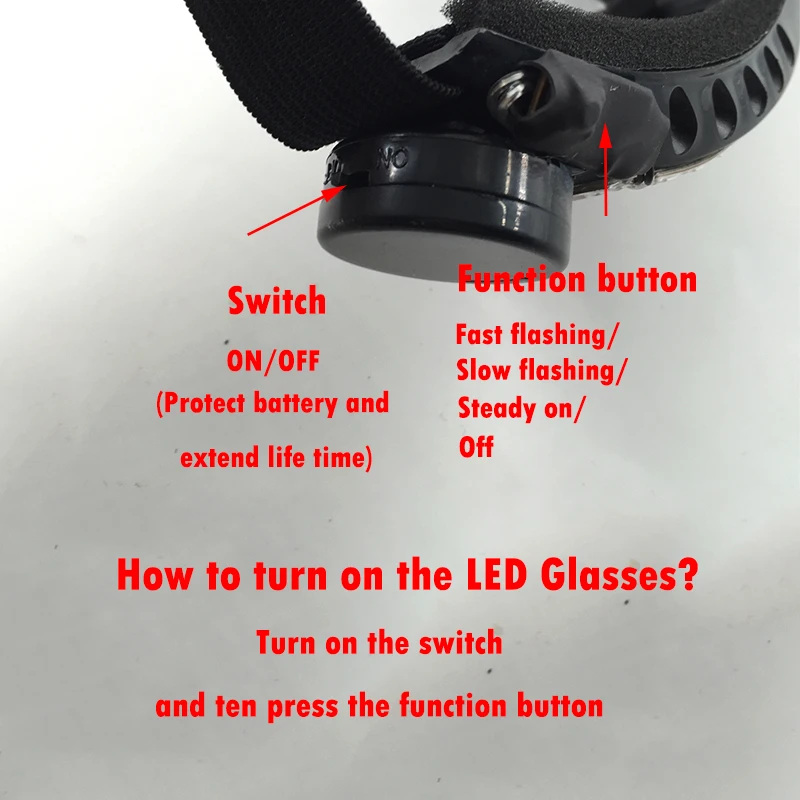 

New 5V LED Glasses Fashion LED Light up Glasses Flashing Rave Birthday Party Decor Luminous Glasses Decorations