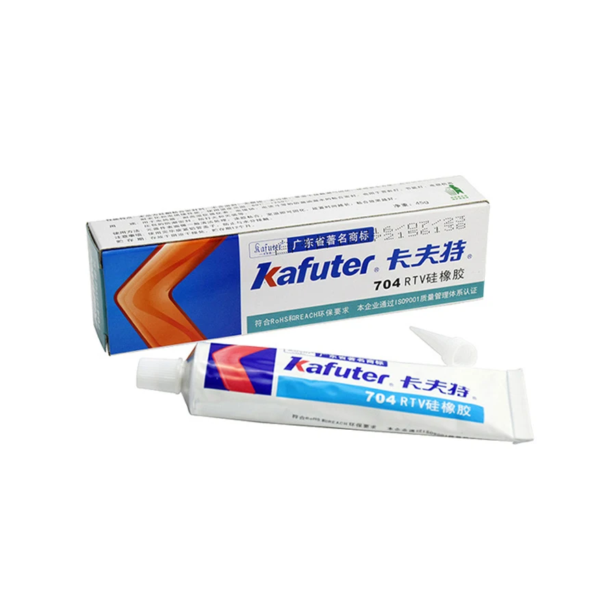 Промышленный силиконовый клей Kafuter 45 г 705 704B RTV Прозрачная силиконовая резина