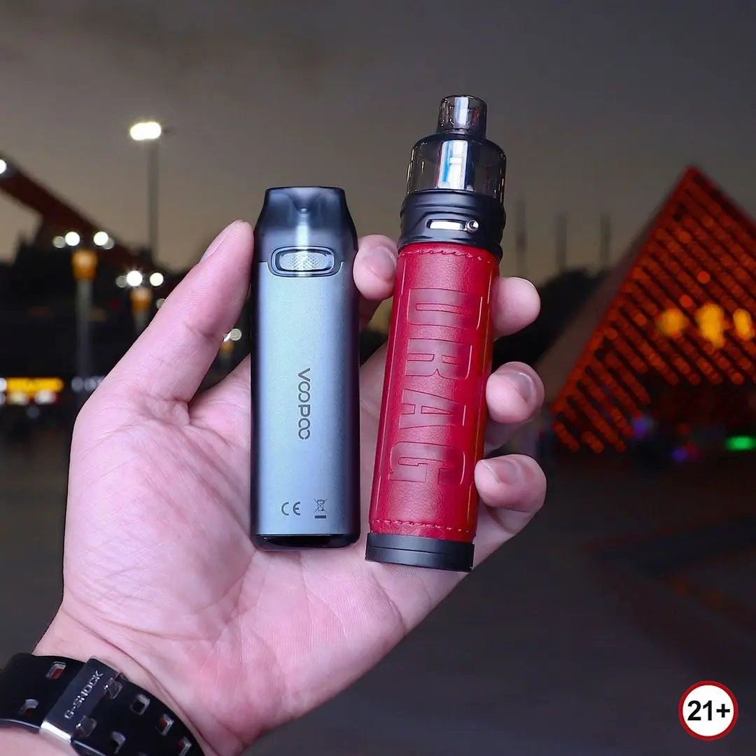 

Original VOOPOO DRAG X / DRAG S Mod & Vmate Pod Limited Edition Gift Box Kit No 18650 Battery Vaporizer Mod Pod Kit Hot