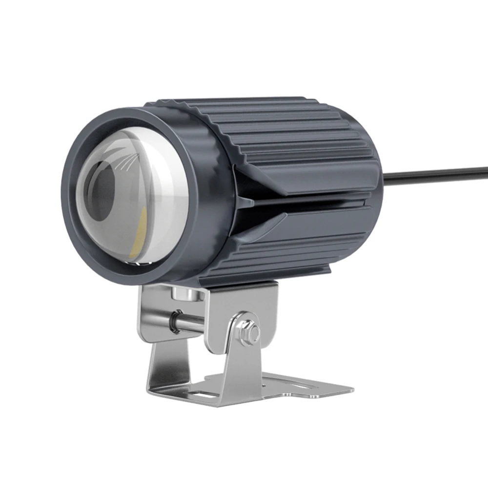 

15w Motorcycle Headlight Spotlight Auxiliary Light Universal 8-85v 6000k 4300k 3000k White Yellow Light Waterproof Moto Light