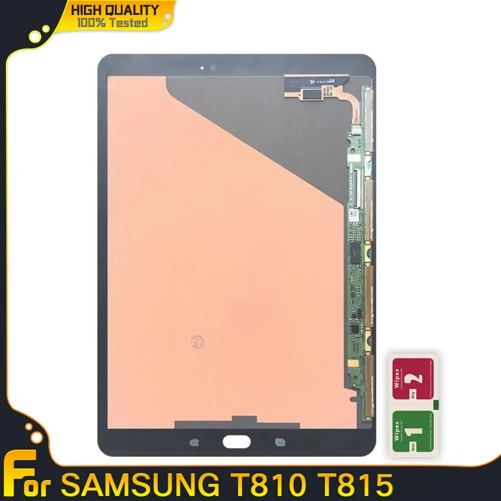 ЖК-дисплей для samsung Galaxy Tab S2 9,7 ''T810 T815 T819 T817 ЖК-кодирующий преобразователь сенсорного экрана в сборе