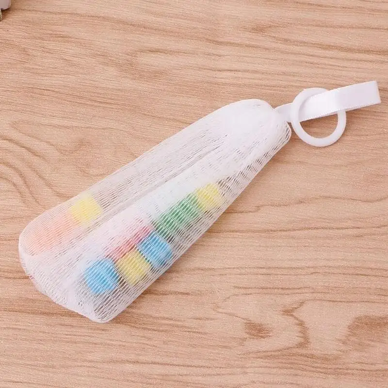 1 PC Wash Face Soap Foaming Net Bath Shower Blister Bubble Mesh Body Cleansing Nets Washing Tool Bathroom Accessories | Красота и