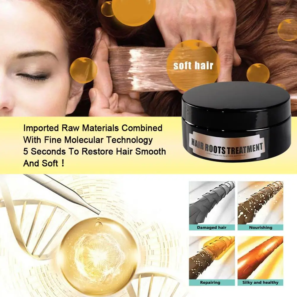 60ml Magical Keratin Hair Treatment Mask 5 Seconds Repairs Damage Deep Root for Silky | Красота и здоровье