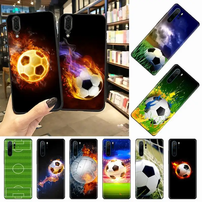 football flame design pattern luxury design Phone Case shell For Huawei honor Mate P 10 20 30 40 Pro 10i 9 10 20 8 x Lite