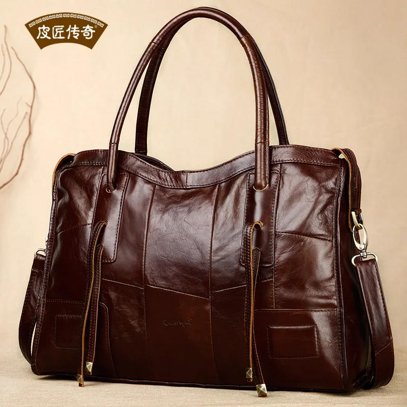 

Cobbler Legend Genuine Leather Women Shoulder Bags 2020 New Trend Ladies Crossbody Bag For Women's Luxury Designer Big Handbag