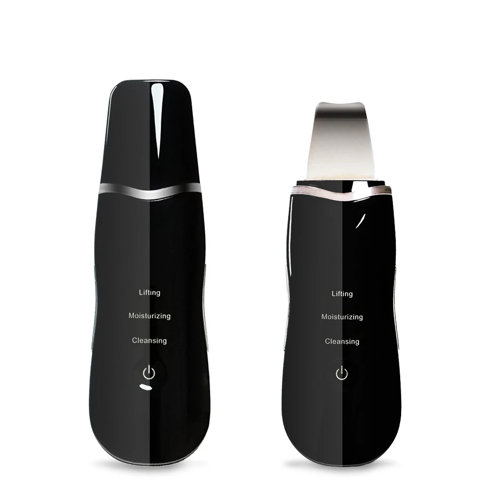 

Ultrasonic Scrubber for Face Skin Peeling Shovel Machine Face Exfoliator Cleaner -Blackhead Acne Removal Deeply Clean