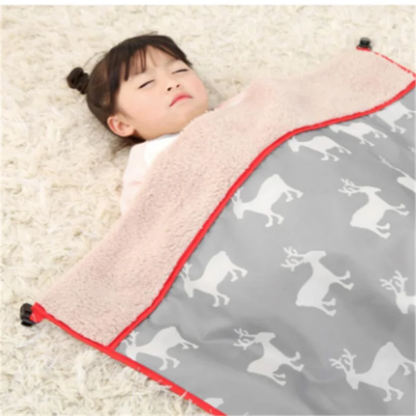 Чехол для детской коляски Флисовое одеяло с рисунком единорога