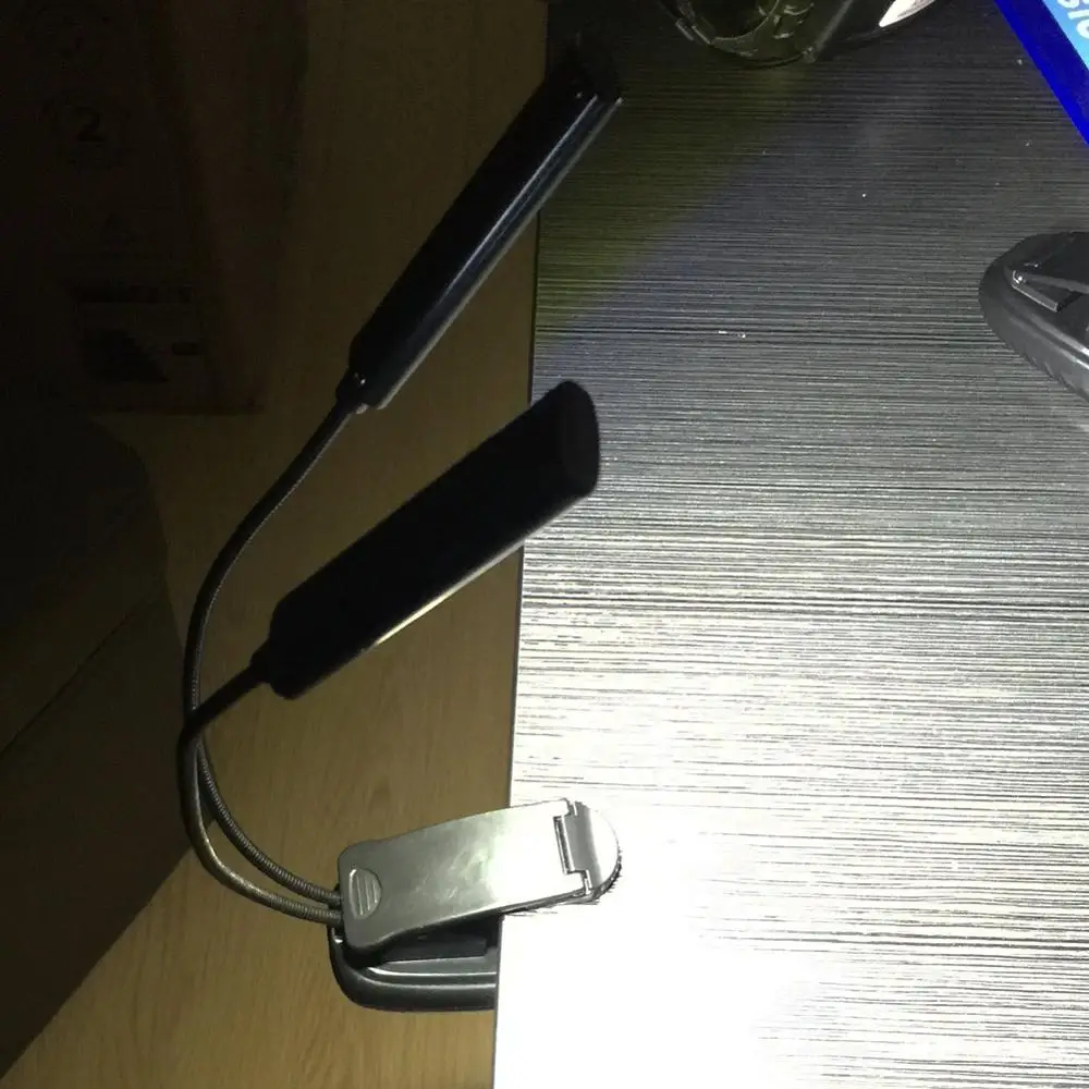 SANYI Регулируемая Настольная лампа для чтения настольная планшета 2 светодиода