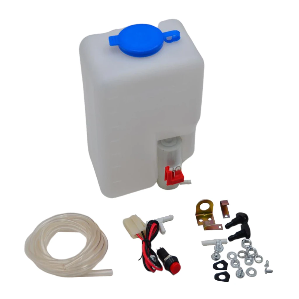 

New Windscreen Washer Bottle Pump Kit Universal for 12v classic for VW 160186