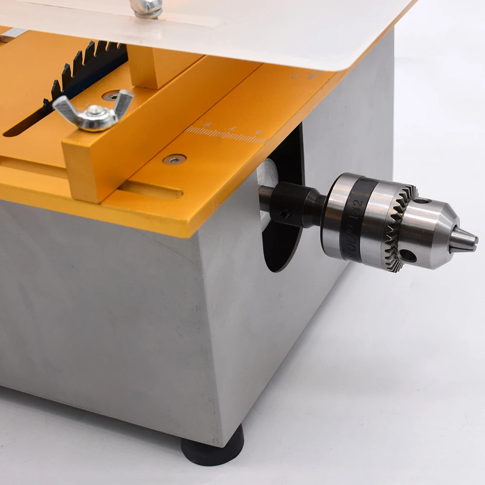 Роскошная конфигурация Настольная пила сверло для резки 110 240 В деревообработка