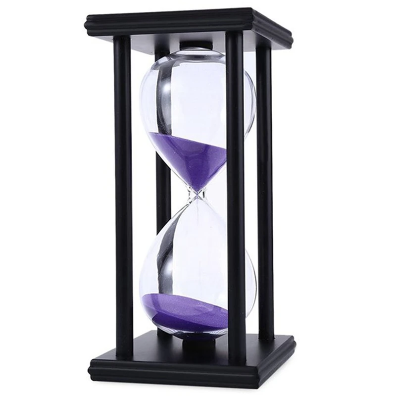 Песочные часы 60 минут кухонный хронограф современные деревянные песочные чайный