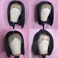 Brazilian Wig Straight Short Bob Lace Front Wigs 13x4 Lace Front Human Hair Wigs Pre-plucked With Baby Hair Jazz Star Non-Remy