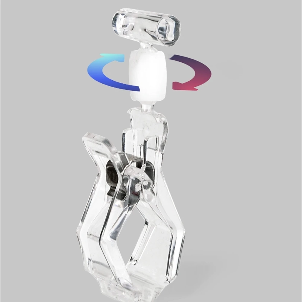 Loripos прозрачный супермаркет Универсальный 360 градусов вращающийся пластиковый