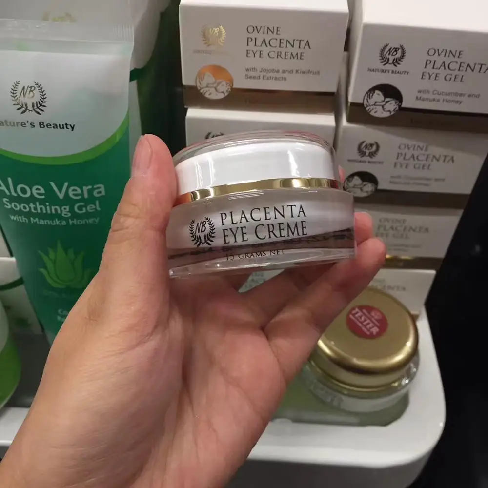 Крем для кожи вокруг глаз оригинальный укрепляющий крем плацента жожоба против