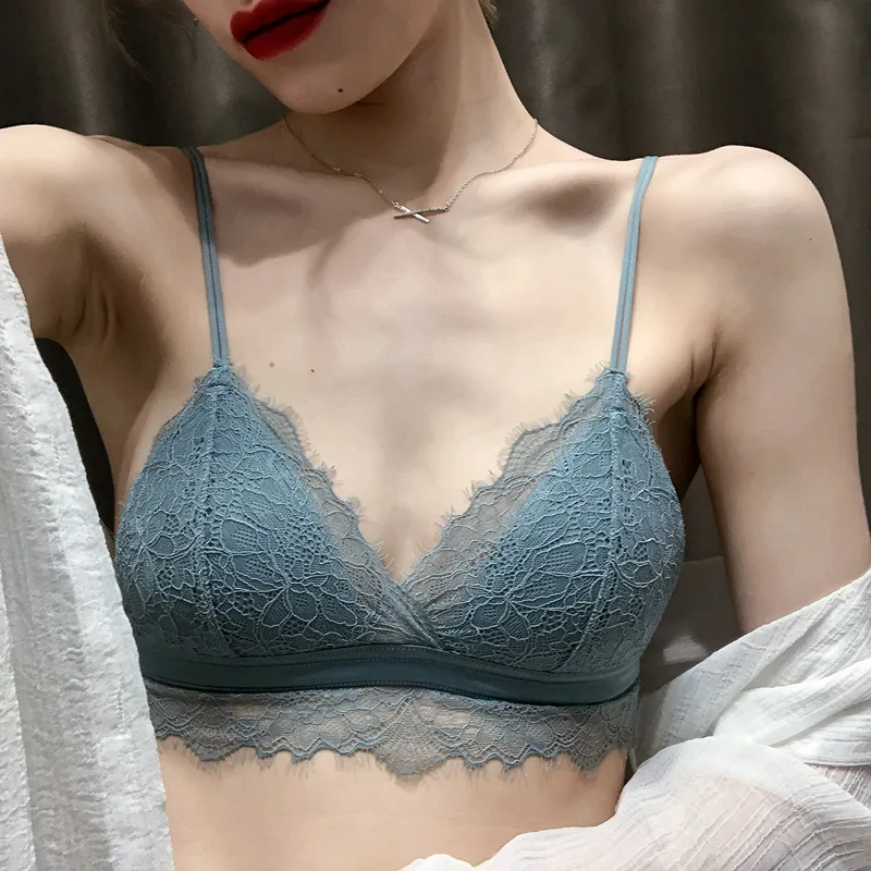 Создание 101 французский кружевной бюстгальтер красота сзади сексуальное нижнее