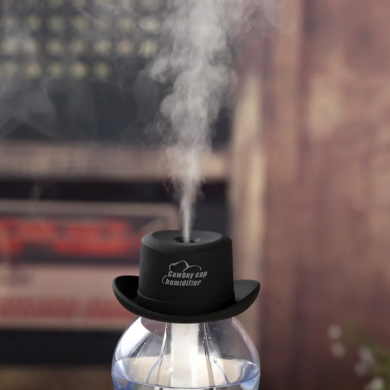 Cowboy Hat Humidifier Mute Household Office Portable Mini USB Air Aroma Diffuser Mist Maker Humidification Detachable | Бытовая техника