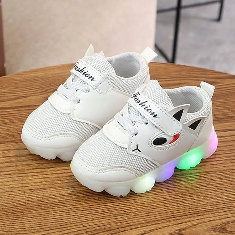 Детская легкая обувь для больших мальчиков Модные дышащие кроссовки с сеткой