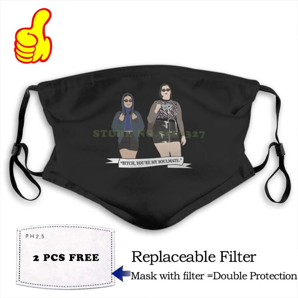 Маска для лица Maddy and kat от молокости забавные крутые маски | Аксессуары одежды