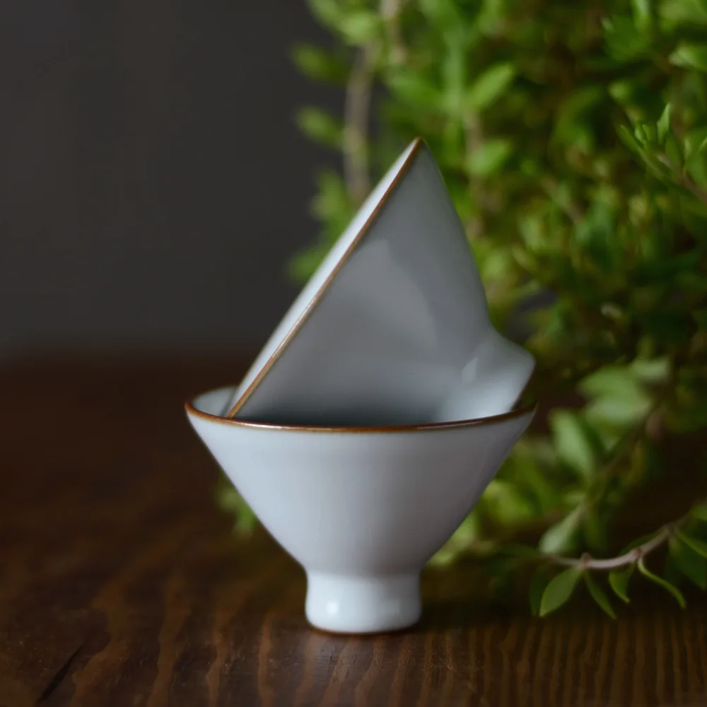 Чистый сэр Полная ручная вытяжка пустая высокая стопа шляпы чайная чашка