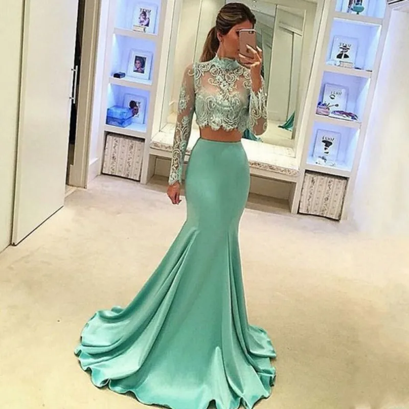 Женское вечернее платье-русалка длинное коктейльное платье в арабском стиле для