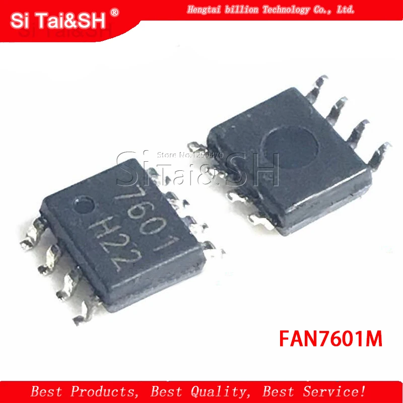 5 шт. FAN7601M 7601 FAN7601 Шелковый экран 0001 LAF0001 SOP8| |