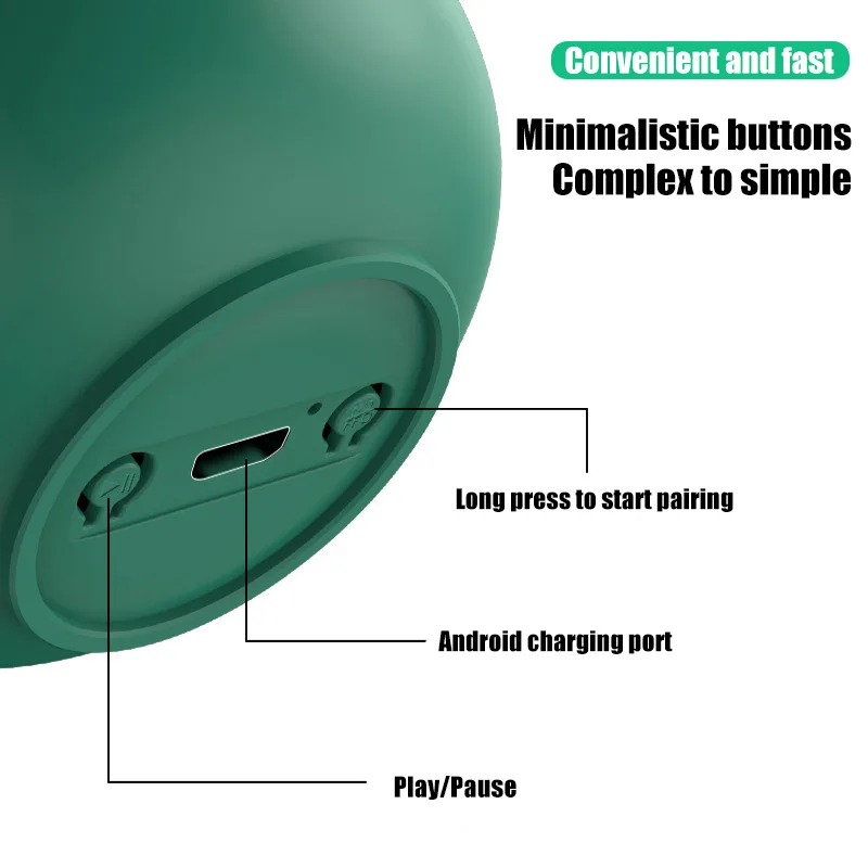 Беспроводной Bluetooth-динамик с изображением оленя диагональ дюйма | Электроника
