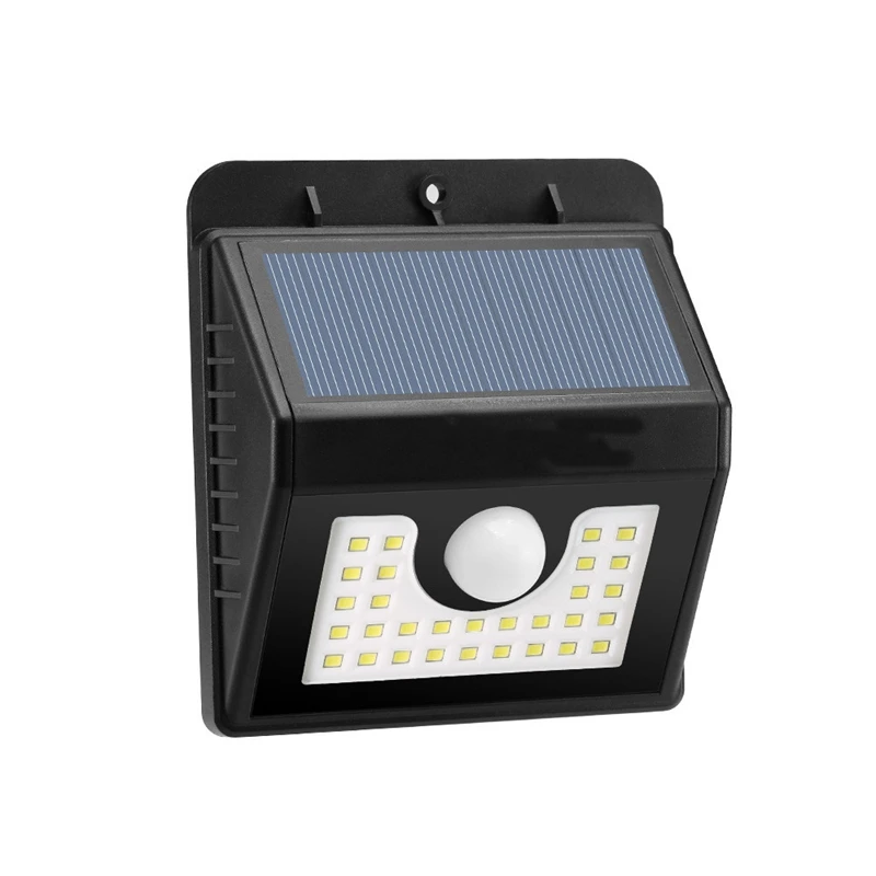 

Waterproof 2W 30 LED Solar Lights 200LM Solar PIR Human Body Motion Sensor Wall Light for Outdoor Garden Dropshipping