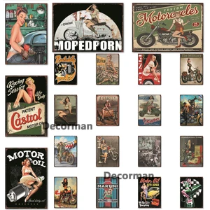 Mike86 моторный штифт, металлический жестяной знак, ретро Эми, настенные постеры, железная живопись, подарок, искусство, декор для паба, LTA-1789 20*30 см