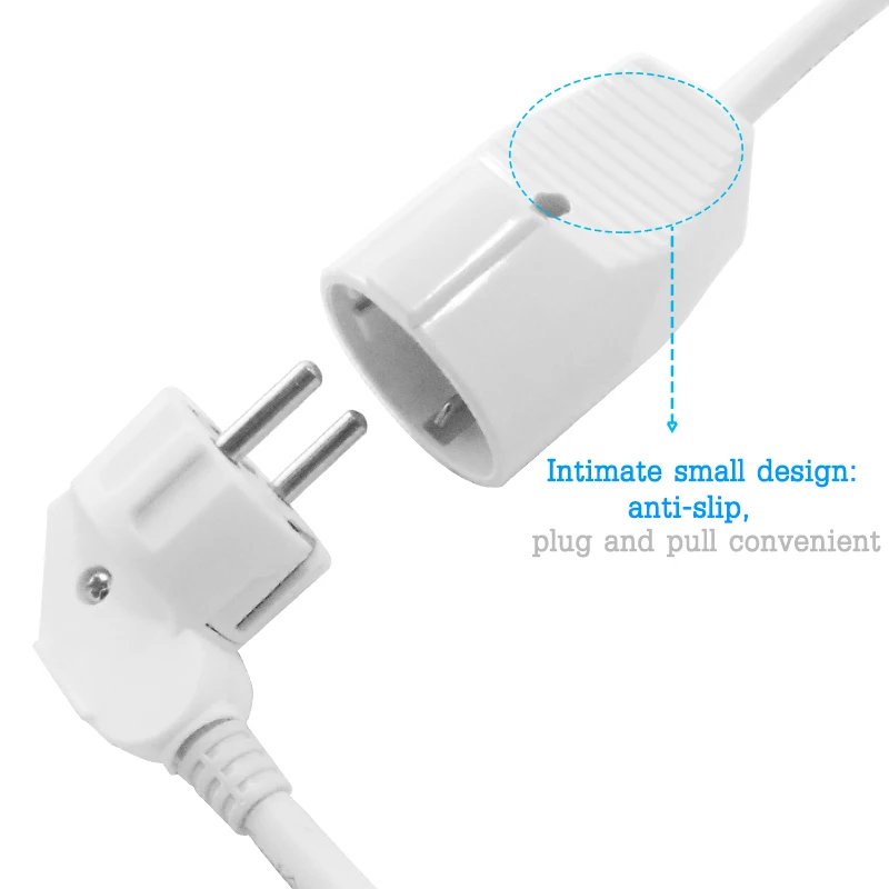 Высокая Мощность универсальных проездных переходник удлинитель розетка ЕС для