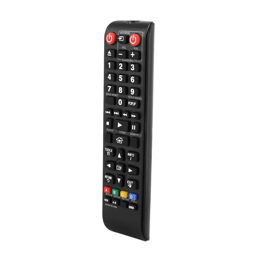 Black Onleny AK59-00149A BluRay DVD плеер Smart tv пульт дистанционного управления для samsung DVD плеер части управления BD-F5100 BD-FM51 - Цвет: Black