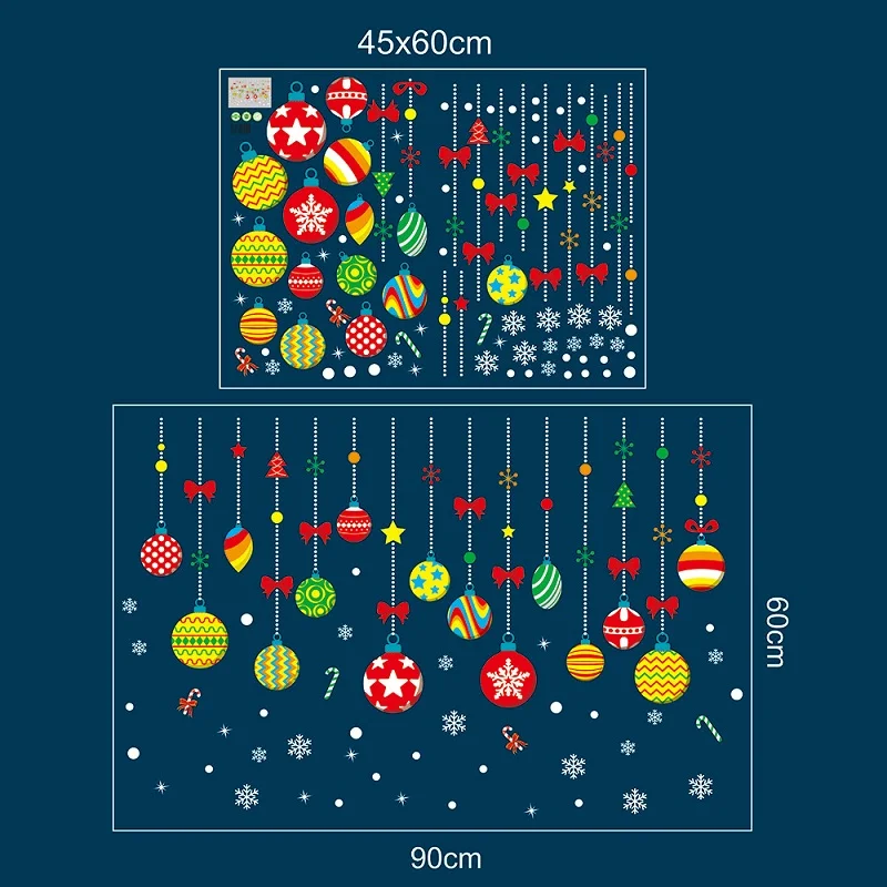 

Настенные наклейки YONGSNOW Рождественские