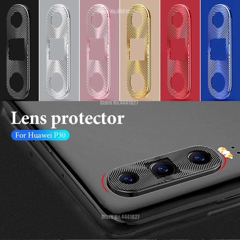 Защитное кольцо для объектива камеры металлическое покрытие Huawei P30 Lite Pro защитный
