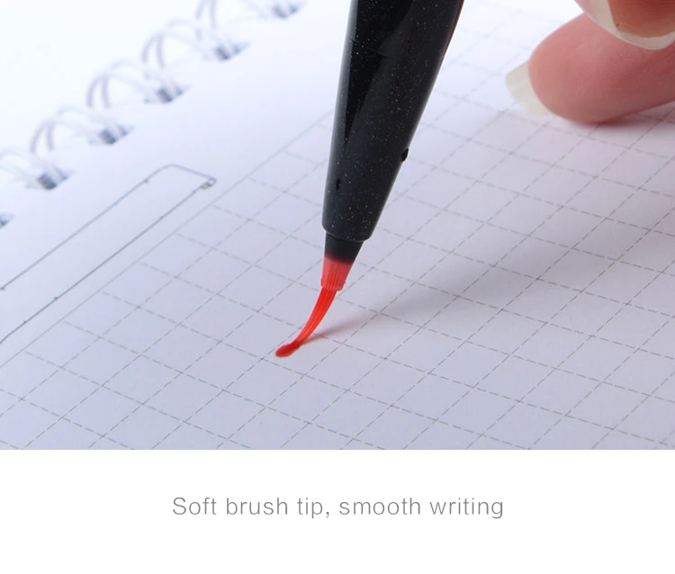 1 шт. Япония Pentel Кисть ручка 12 цветов супер тонкая мягкая Смесь Цветной маркер ручка градиент Живопись Рисунок художественные Кисти