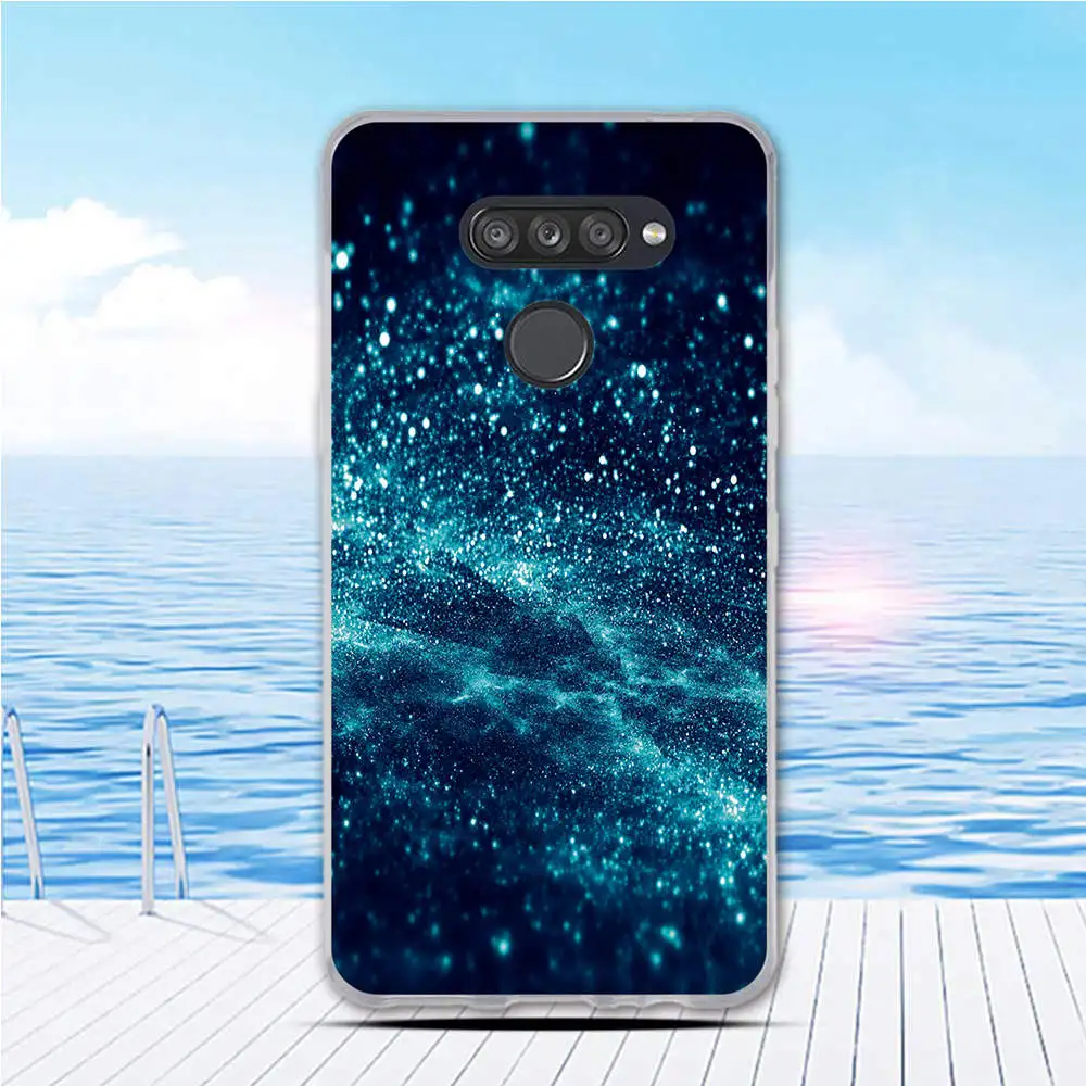Силиконовый чехол для LG K50S K 50 S с мультяшным котом мягкая задняя крышка из ТПУ