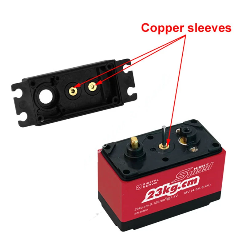 KINGMAX DCS2016SP 60 г 21 кг. См водонепроницаемый цифровой высоковольтный сервопривод